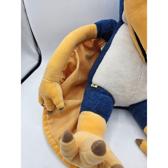 Build A Bear Blue Pterodactyl Plush Flying Dinosaur with Wings 18" Tall - Picture 3 of 10